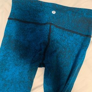 lululemon athletica Blue Leggings